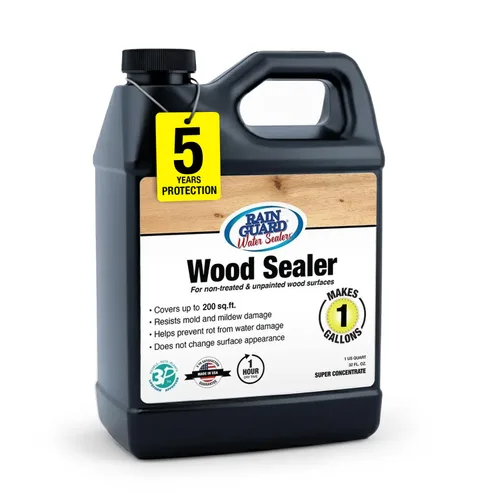 Miniatura 10 de Rain Guard Water Sealers - Sellador de madera - Protección penetrante repelente al agua para todas las superficies de madera porosa - Sellador