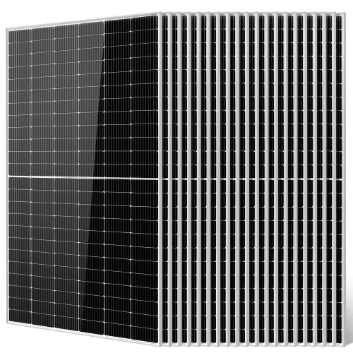 Miniatura 15 de SUNGOLDPOWER UL61730 - Panel solar de 450 W, 8 unidades, monocristalino, célula de clase A, rígido, alta eficiencia, carga de 12 V/24 V/48 V