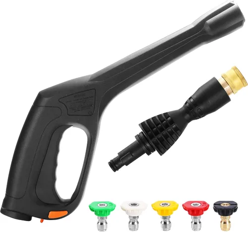 Miniatura 10 de Repuesto de pistola rociadora de alta presión, manguera de bloqueo y gatillo de seguridad, compatible con Portland Husky Black Decker Ford Pulsar