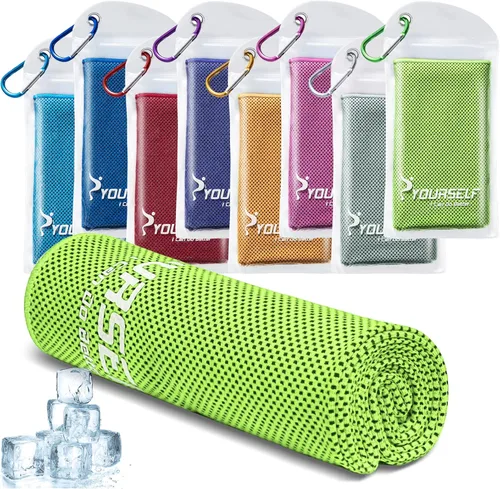 Miniatura 11 de Toalla refrigerante Syourself para un alivio instantáneo: toalla refrescante de 40 pulgadas x 12 pulgadas para jugar bolos o hacer ejercicio o yoga