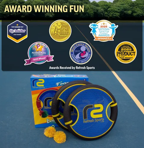Miniatura 7 de Divertido juego de remo hinchable y lanzamiento y atrapamiento de bolas agresivas – Fácil de usar para niños de todas las edades – Diseño de espuma