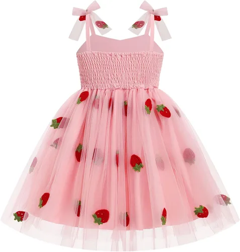 Miniatura 109 de IMEKIS Vestido de princesa de cumpleaños para niña pequeña, confeti brillante, bohemio, arco iris, pastel, sesión de fotos, traje para 1-6T
