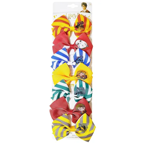 Miniatura 19 de LUV HER Disney Stitch - Lazos para el cabello, paquete de 7 lazos de 4 pulgadas, juego de regalo de accesorios para el cabello, clip de cocodrilo, a