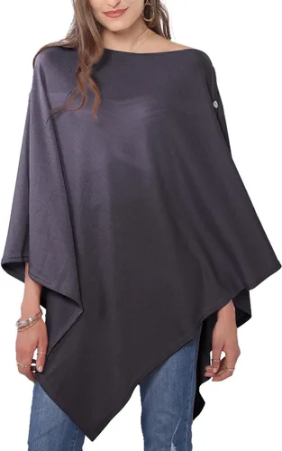 Miniatura 49 de MissShorthair Versatile Women's Shawl Wrap – Soft Knitted Poncho Cape Scarf for Fall Winter