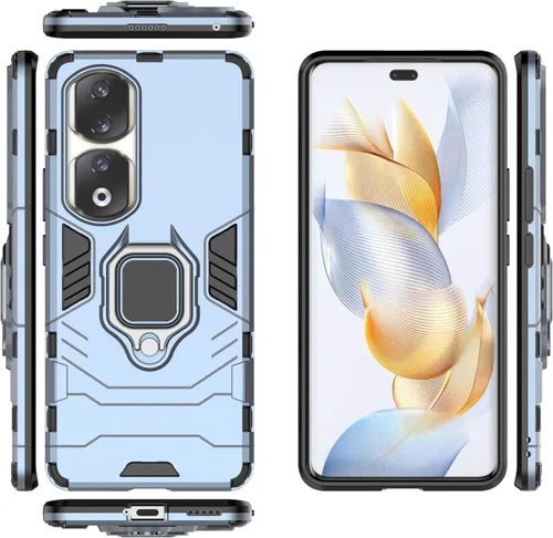 Miniatura 23 de Funda para Xiaomi Redmi Note 12S 4G Caso,Soporte de montaje magnético para coche Funda Shell para Xiaomi Redmi Note 12S 4G Caso Azul