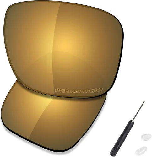 Miniatura 8 de SAUCER Premium Replacement Lenses & H20 Screwdriver & Nose Pieces for Oakley Holbrook Metal OO4123 UV400 Protection