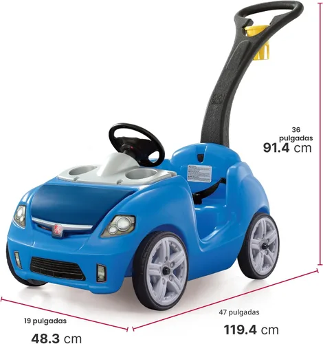 Miniatura 8 de Step2 – Whisper Ride II, Color Azul