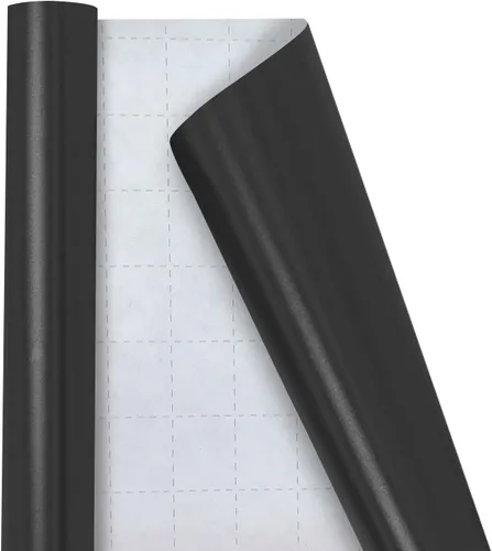 Miniatura 9 de Papel de regalo de cumpleaños, rollo de papel de regalo, papel de regalo kraft – patrón colorido de feliz cumpleaños para niños y niñas, papel