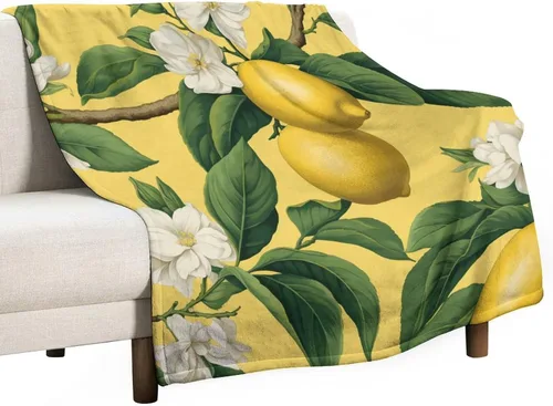 Miniatura 33 de Manta de vellón con estampado botánico de flores de terracota y primavera, manta de franela para el hogar, cama, sofá para niños y adultos, 70 x 80