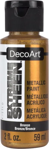 Miniatura 23 de 2 oz Slv Met Acry Pintura Plata de ley