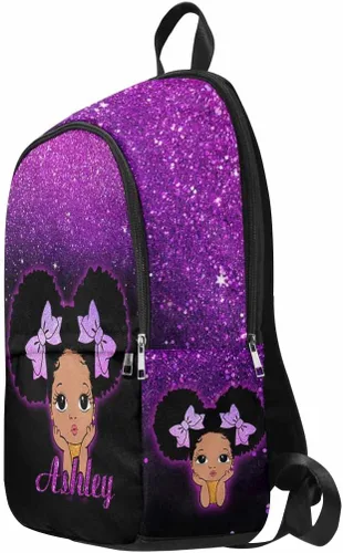 Miniatura 172 de Texto personalizado Elefante desgaste gafas mochila mochila mochila casual Daypack bolsa para mamá niñas, color86-4, Mochilas Daypack