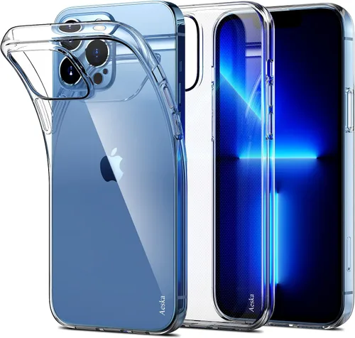 Miniatura 17 de Funda transparente para iPhone 12 Pro Max, ultrafina, flexible, resistente a los arañazos, gel de TPU de goma suave de silicona protectora