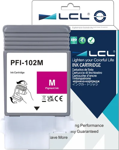 Miniatura 9 de LCL PFI102 Cartucho de tinta negra de repuesto para Canon PFI-102 PFI-102BK para Canon imagePROGRAF iPF500 iPF510 iPF600 iPF605 iPF610 iPF650 iPF655