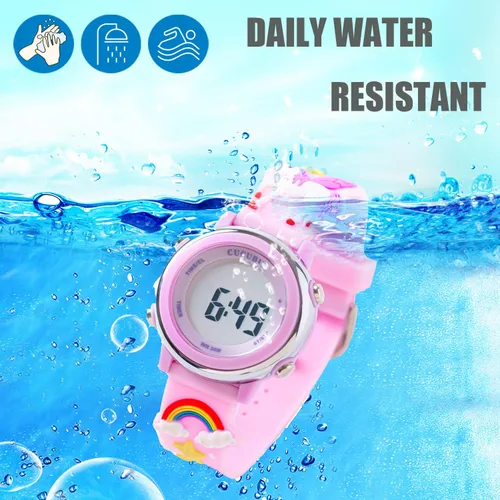 Miniatura 12 de Recordatorio diario de reloj de entrenamiento para ir al baño, resistente al agua, larga duración de la batería, temporizador de entrenamiento