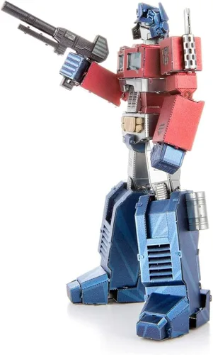 Miniatura 2 de Metal Earth Fascinations Transformers Optimus Prime Color 3D Kit de modelo de metal