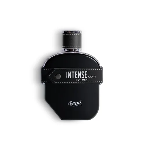 Sapil Intense Noir Eau de Parfum para Hombre – Perfume Masculino de Larga Duración con Ámbar, Cuero, Pachulí y Almizcle – Aroma Audaz con Notas