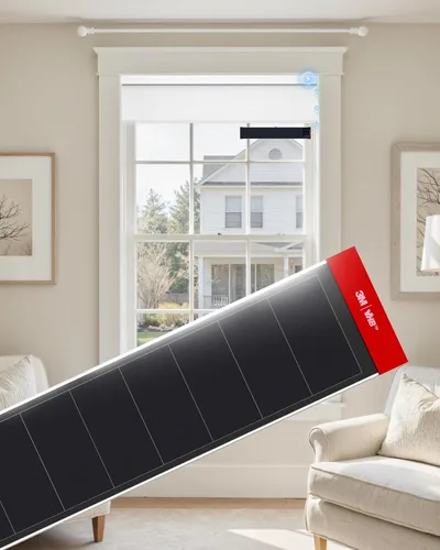 1 pieza Paneles solares 3.4 W 6 V de carga para persianas motorizadas con conector USB-C para cortinas operadas por batería de litio