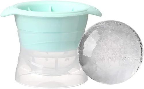 Miniatura 11 de AKOAK 1 paquete de molde de plástico para hockey sobre hielo, herramienta de helado de whisky, molde de bola de bricolaje, suministros de Azul-cielo