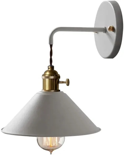 Miniatura 7 de Mengjay -Apliques de pared vintage, lámpara de pared industrial Edison E26, iluminación de pared retro para interiores, lámparas de pared LED