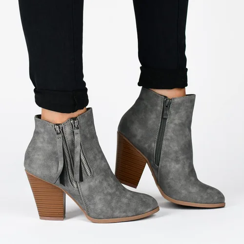 Miniatura 5 de Journee Collection Womens Double Booties