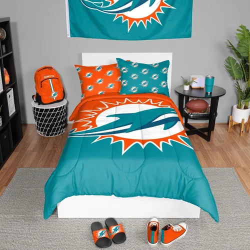 Miniatura 10 de FOCO Unisex-Adult NFL Team Logo Bed in a Bag Comforter Bedding 3-Piece Set