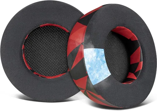 Miniatura 10 de SOULWIT Almohadillas de enfriamiento para auriculares Corsair Virtuoso, almohadillas con espuma de aislamiento de ruido de alta densidad, grosor