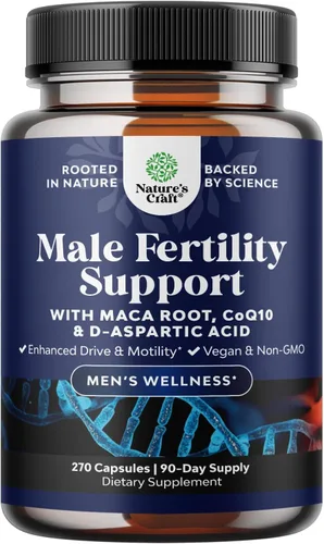 Miniatura 10 de Natures Craft Suplementos de fertilidad para mujeres con inositol y ácido fólico - Vitaminas previas a la concepción para mujeres para el equilibrio