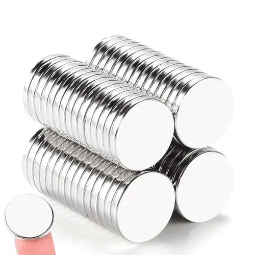 Miniatura 11 de TRYMAG Imanes, 20 imanes de neodimio fuertes para manualidades, imán de alta resistencia, pequeño imán redondo para refrigerador para oficina