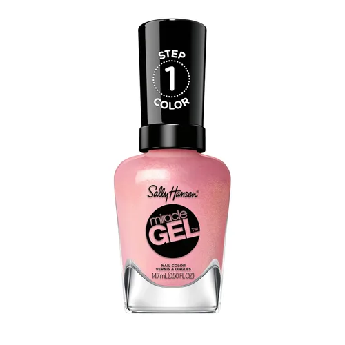 Miniatura 26 de Sally Hansen Miracle Gel Supercharged Pinks Esmalte de uñas Fórmula similar a gel de calidad de salón, sistema de dos pasos, no necesita luz UV