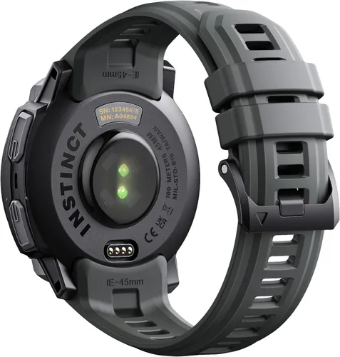 Miniatura 25 de NotoCity Correa de repuesto para Garmin Instinct, correa de repuesto de silicona suave, solo compatible con Instinct Sports GPS Smart Watch