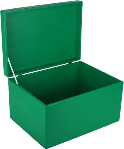 Miniatura 17 de Creative Deco Caja Grande de Madera Negra para Almacenamiento con Tapa con Bisagras 11.8 x 7.87 x 5.51 pulgadas (+-0.5) Caja de Regalo para Negro