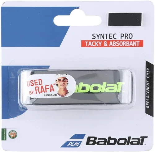 Babolat Accesorios unisex Syntec Pro X 1 para raqueta, negro/amarillo, talla única