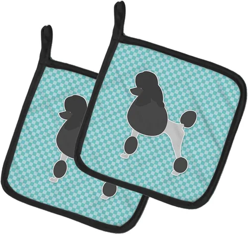 Miniatura 408 de Caroline's Treasures BB3567PTHD - Juego de soportes para ollas de cocina resistentes al calor, almohadillas calientes para cocinar, hornear, Copo