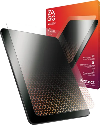 Miniatura 7 de ZAGG Glass XTR3 - Protector de pantalla para iPad Air de 11 pulgadas (M3)/Air de 11 pulgadas (M2), tecnología avanzada de impacto Hexiom, vidrio