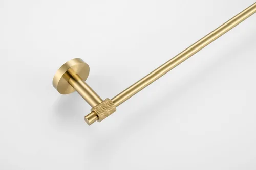 Miniatura 4 de Toallero individual – Serie Avant, colgador de toallas de baño de acero inoxidable, resistente, barra individual montada en la pared con diseño