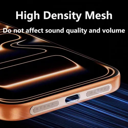 Miniatura 2 de para iPhone 17 Pro Max Auricular Parlante Malla Anti Polvo Adhesiva Cubierta - 5 PIEZAS / Naranja Cósmico Naranja (Cosmic Orange)