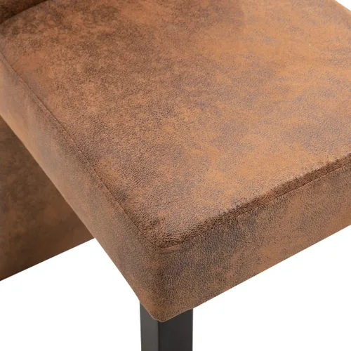 Miniatura 7 de Dining Chairs,Living Room Dining Chairs,Dining Table Dining Chairs Suitable for Daily Dining Or Special Events, Such As Meetings, Kitchen 4 Pcs Brown