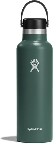 Miniatura 13 de Hydro Flask Botella de agua de acero inoxidable aislado, antiderrames, a prueba de fugas en gris abedul de 21 onzas