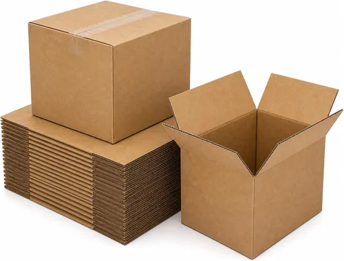 Miniatura 9 de Cajas de envío pequeñas de 6 x 4 x 3 pulgadas, cajas de cartón corrugado negro (paquete de 20) para correo, embalaje, pequeñas empresas y embalaje