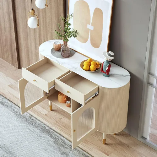 Miniatura 6 de Knobonly Diapositivas de cajón de 12 pulgadas, 1 par (2 unidades) con rodamiento de bolas de cierre suave, extensión completa, toboganes de cajón