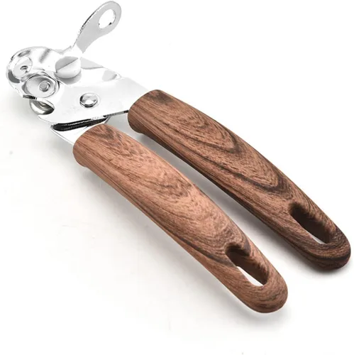 Miniatura 5 de BESTonZON Picnic Comfort con para el hogar práctico Abrelatas de cocina portátil lata lata botella de acero inoxidable al aire libre mango de gadget