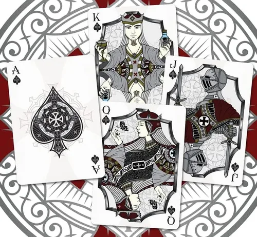 Miniatura 3 de Baraja de póquer especial de cartas naturales Stronghold de Gamblers Warehouse