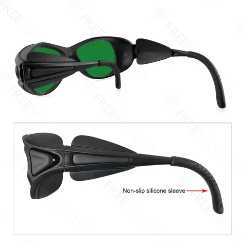 Miniatura 2 de FreeMascot OD 8+ 190nm-420nm/600nm-1100nm longitud de onda Violeta/Rojo/Infrarrojos Laser Gafas de seguridad