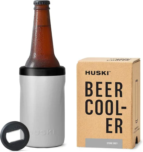Miniatura 9 de Huski Enfriador de cerveza 2.0 Nuevo Soporte para latas y botellas Acero inoxidable de grado marino con triple aislamiento Abridor 3 en 1