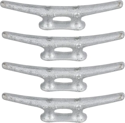 Miniatura 8 de MarineNow Tacos de muelle de hierro galvanizado Elija el tamaño 4", 6", 8", 10", 12", 14" y tamaño del paquete