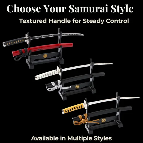 Miniatura 8 de Wablade Abrecartas Katana inspirado en samurái de 8.27 pulgadas, fabricado en Seki, Japón, con soporte y funda, abrelatas de correo japonés