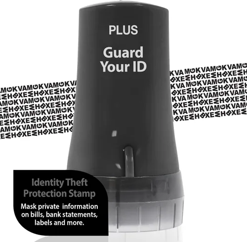 Miniatura 37 de Rodillo avanzado para prevención de robo de identidad y protección de privacidad personal de Guard Your ID, azul, estándar