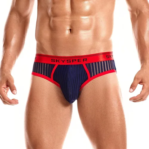 Miniatura 30 de SKYSPER Jock Strap Athletic Supporter para hombres Sexy Jockstrap Ropa interior masculina