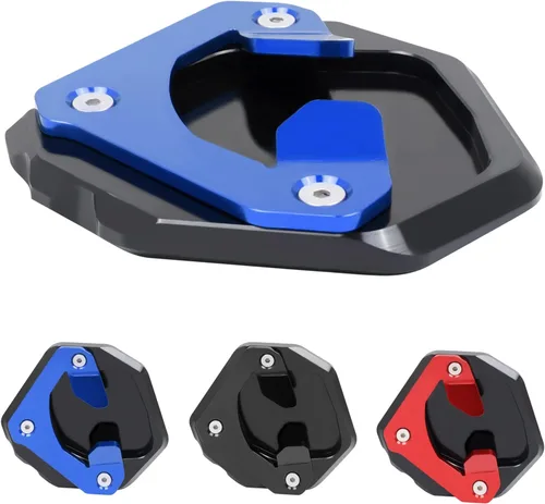 BAIONE Worldmotop - Soporte para motocicleta Yamaha TENERE 700 Tenere700 XTZ XTZ700 2019-2022 - Placa de soporte lateral (azul)