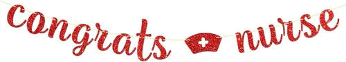 Miniatura 16 de Maicaiffe Cartel de felicitaciones BSN – BSN 2026 suministros de fiesta – Congrats Grad High School College Graduation Escuela de Enfermería
